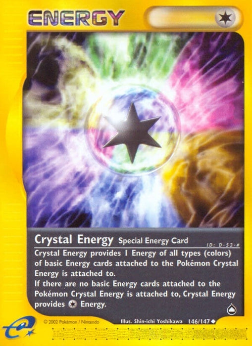Image for Crystal Energy (146/147) [Aquapolis] - Pokemon