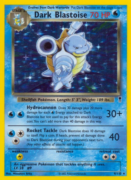 Image for Dark Blastoise (004/110) (Holofoil) [Legendary Collection] - Pokemon