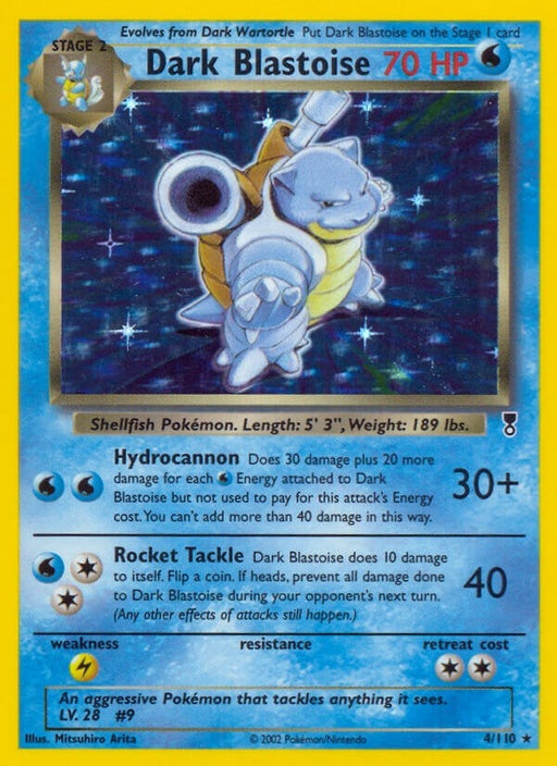 Image for Dark Blastoise (004/110) (Reverse Holofoil) [Legendary Collection] - Pokemon
