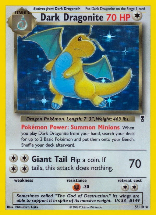 Image for Dark Dragonite (005/110) (Reverse Holofoil) [Legendary Collection] - Pokemon