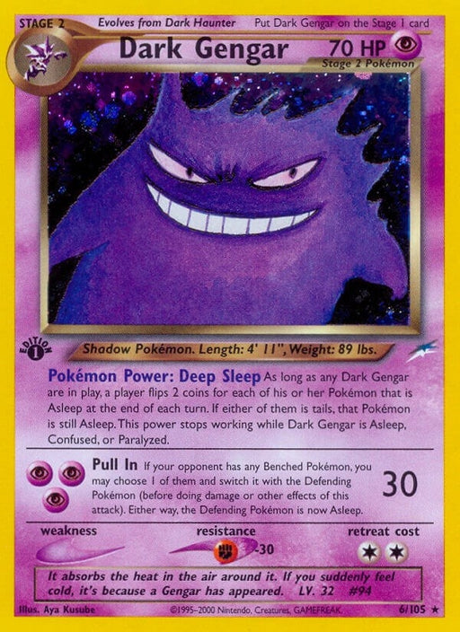 Image for Dark Gengar (006/105) (Unlimited Holofoil) [Neo Destiny] - Pokemon