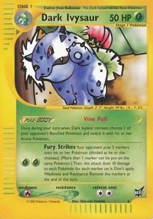Dark Ivysaur (6) [Best of Promos]