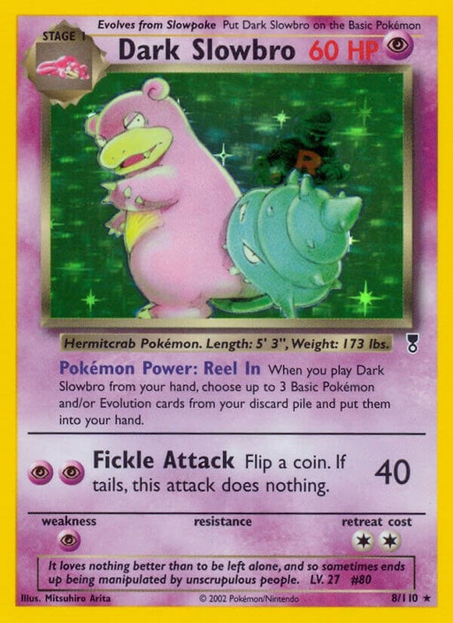 Image for Dark Slowbro (008/110) (Holofoil) [Legendary Collection] - Pokemon