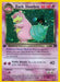 Image for Dark Slowbro (12) (12/82) (1st Edition Holofoil) [Team Rocket] - Pokemon