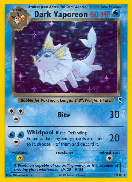 Image for Dark Vaporeon (009/110) (Holofoil) [Legendary Collection] - Pokemon
