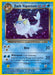 Image for Dark Vaporeon (009/110) (Reverse Holofoil) [Legendary Collection] - Pokemon