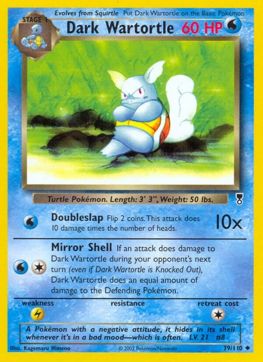 Image for Dark Wartortle (039/110) (Reverse Holofoil) [Legendary Collection] - Pokemon