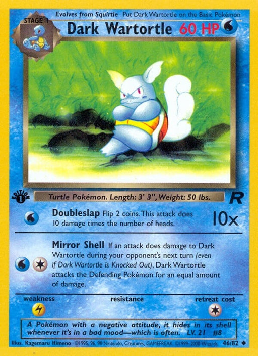 Image for Dark Wartortle (46/82) (Unlimited) [Team Rocket] - Pokemon