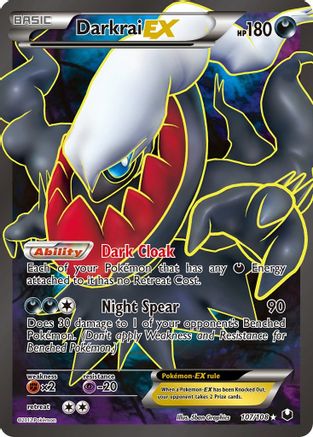 Darkrai-EX (107/108) Holofoil [Dark Explorers]
