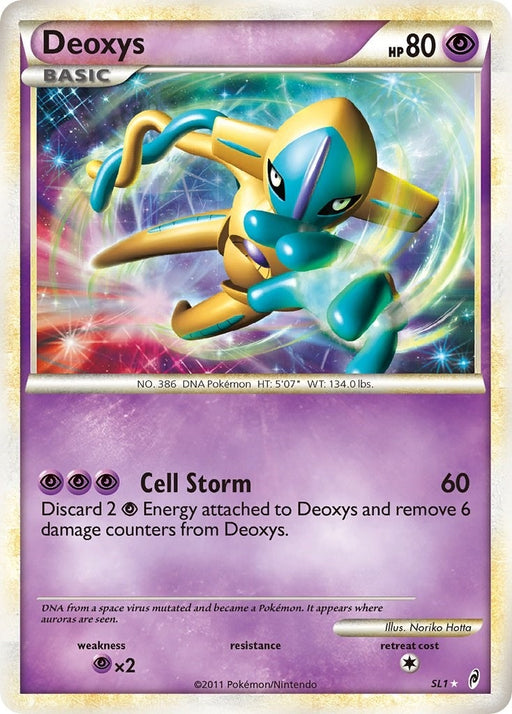 Image for Deoxys (Shiny) (SL1) (Holofoil) [Call of Legends] - Pokemon