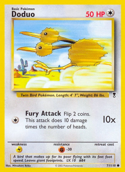 Image for Doduo (071/110) (Reverse Holofoil) [Legendary Collection] - Pokemon