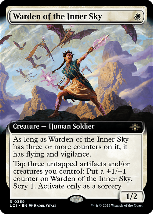 Warden of the Inner Sky (Extended Art) [LCI-359] - The Lost Caverns of Ixalan