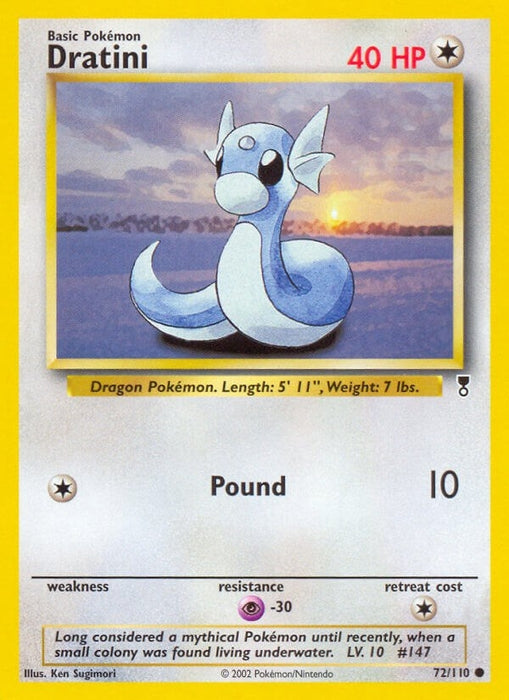 Image for Dratini (072/110) (Reverse Holofoil) [Legendary Collection] - Pokemon