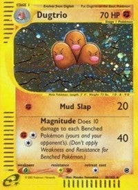 Image for Dugtrio (10) (010/165) (Holofoil) [Expedition] - Pokemon