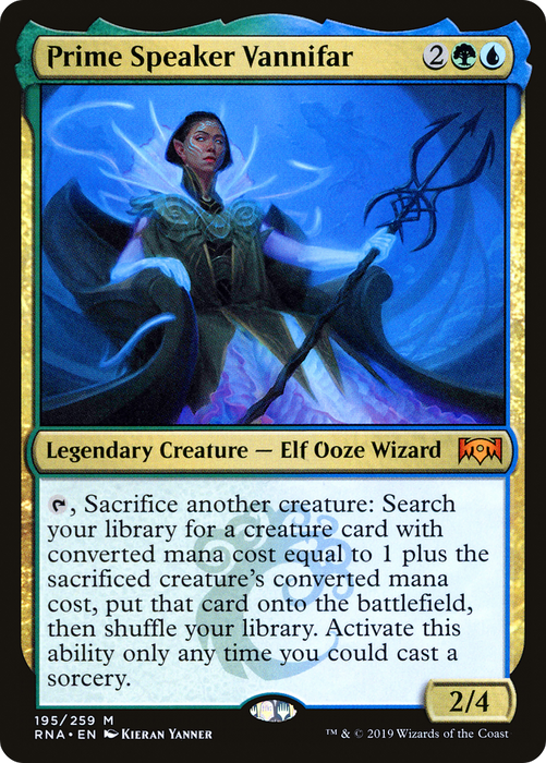 Prime Speaker Vannifar [RNA-195] - Ravnica Allegiance