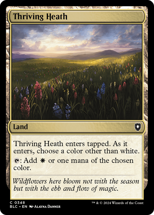 Thriving Heath [BLC-348] - Bloomburrow Commander