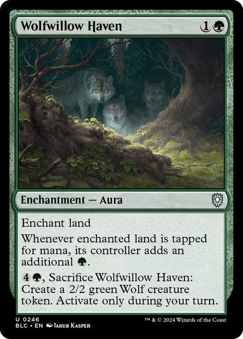 Wolfwillow Haven [BLC-246] - Bloomburrow Commander