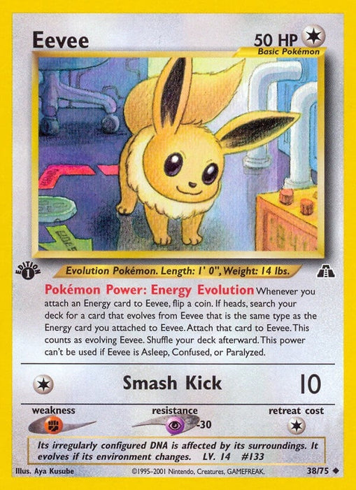 Image for Eevee (38/75) (Unlimited) [Neo Discovery] - Pokemon