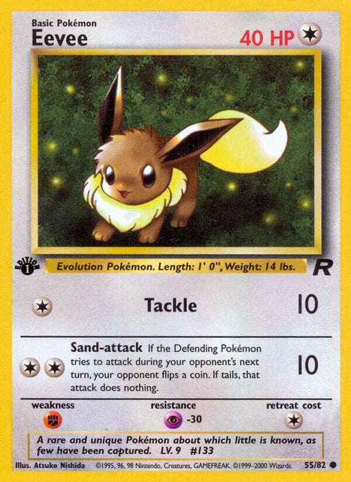 Image for Eevee (55/82) (Unlimited) [Team Rocket] - Pokemon