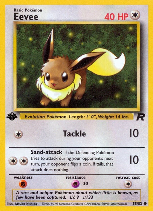 Image for Eevee (55/82) (Unlimited) [Team Rocket] - Pokemon