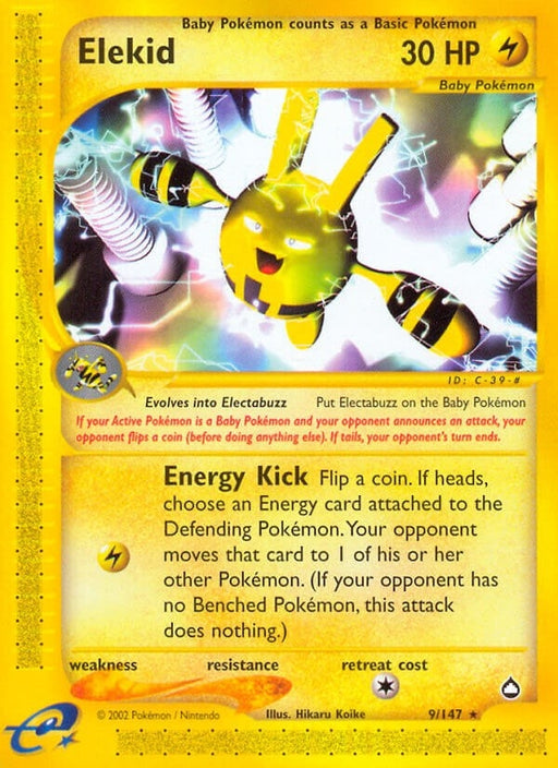 Image for Elekid (009/147) (Reverse Holofoil) [Aquapolis] - Pokemon