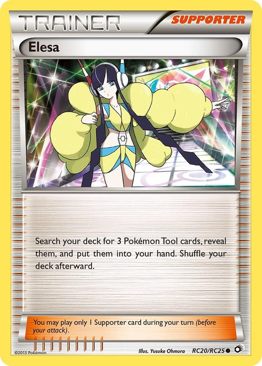 Image for Elesa (RC20/RC25) (Holofoil) [Legendary Treasures: Radiant Collection] - Pokemon