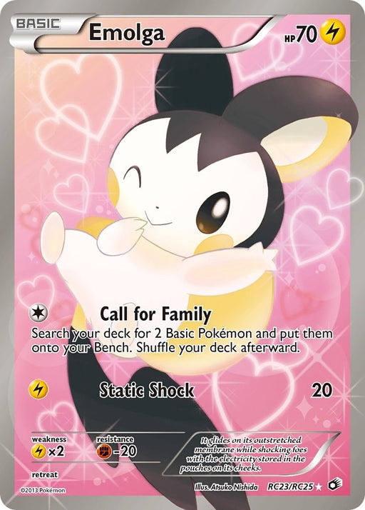 Image for Emolga (Full Art) (RC23/RC25) (Holofoil) [Legendary Treasures: Radiant Collection] - Pokemon