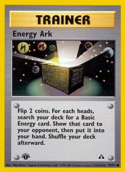 Image for Energy Ark (75/75) (1st Edition) [Neo Discovery] - Pokemon