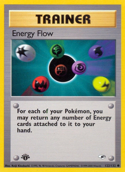 Image for Energy Flow (122/132) (Unlimited) [Gym Heroes] - Pokemon