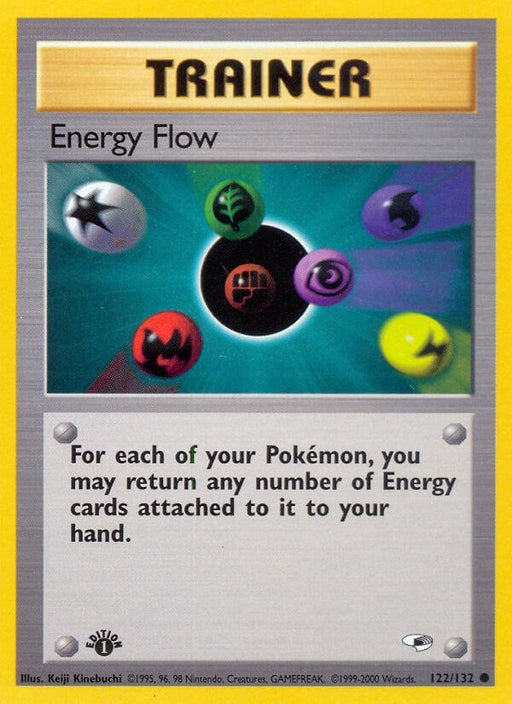 Image for Energy Flow (122/132) (1st Edition) [Gym Heroes] - Pokemon