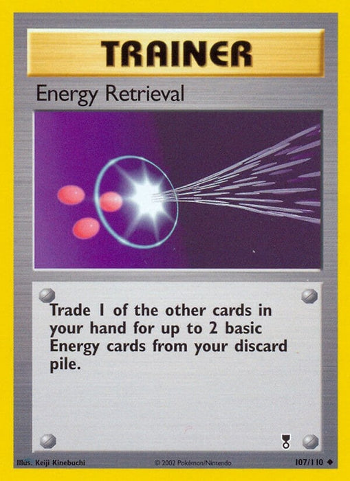 Image for Energy Retrieval (107/110) (Reverse Holofoil) [Legendary Collection] - Pokemon