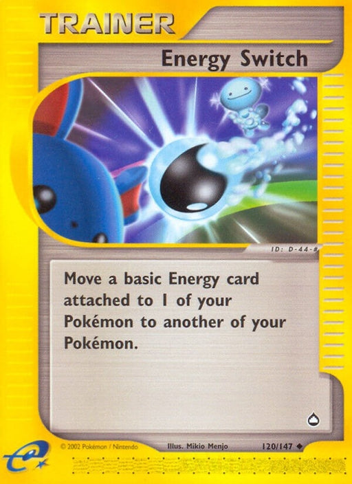 Image for Energy Switch (120/147) [Aquapolis] - Pokemon