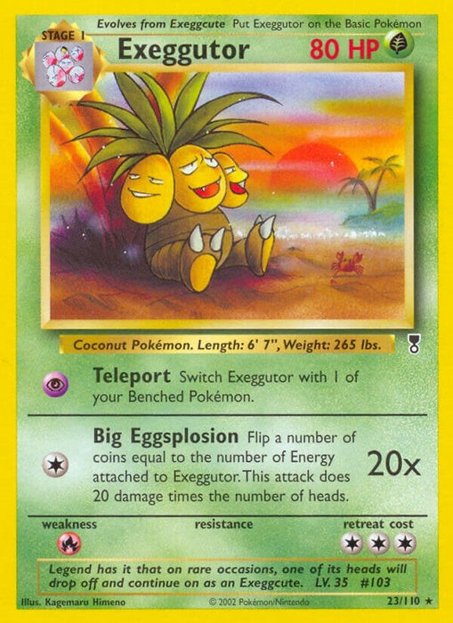 Image for Exeggutor (023/110) (Reverse Holofoil) [Legendary Collection] - Pokemon