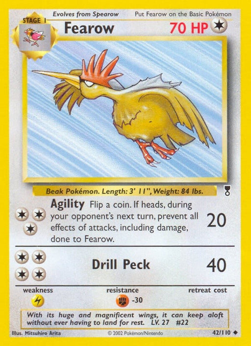Image for Fearow (042/110) (Reverse Holofoil) [Legendary Collection] - Pokemon