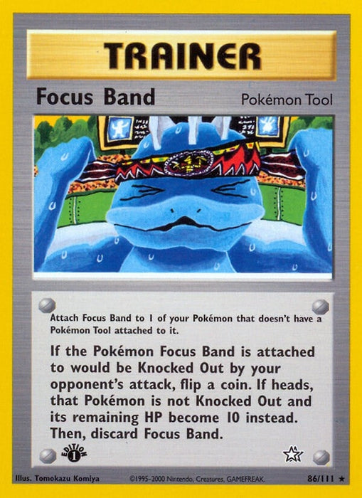 Image for Focus Band (086/111) (Unlimited) [Neo Genesis] - Pokemon