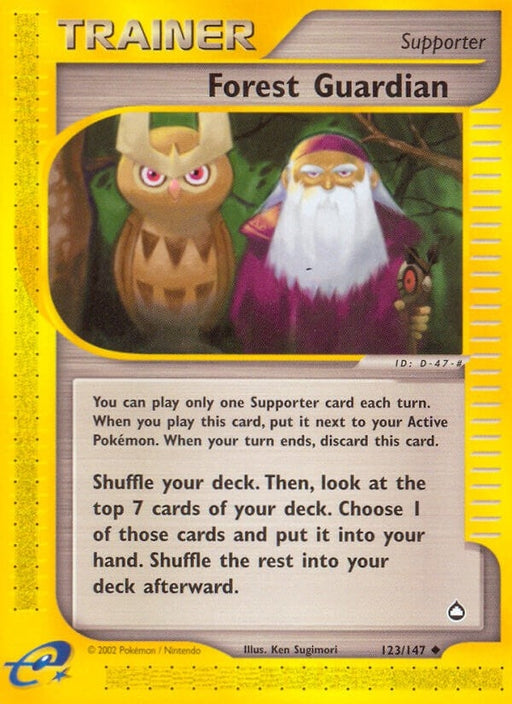 Image for Forest Guardian (123/147) (Reverse Holofoil) [Aquapolis] - Pokemon