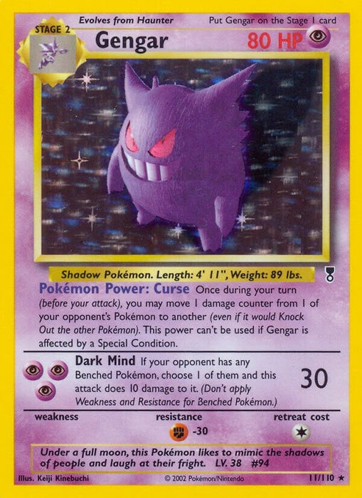 Image for Gengar (011/110) (Holofoil) [Legendary Collection] - Pokemon