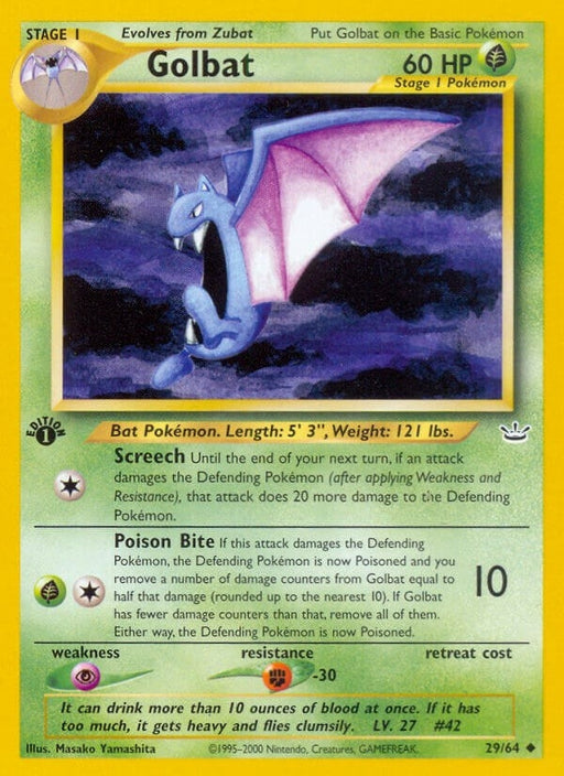 Image for Golbat (29/64) (Unlimited) [Neo Revelation] - Pokemon