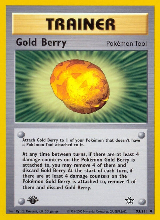 Image for Gold Berry (093/111) (1st Edition) [Neo Genesis] - Pokemon