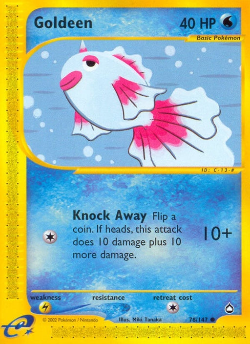 Image for Goldeen (078/147) (Reverse Holofoil) [Aquapolis] - Pokemon