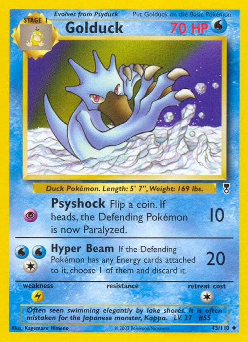 Image for Golduck (043/110) (Reverse Holofoil) [Legendary Collection] - Pokemon