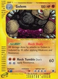 Image for Golem (14) (014/165) (Holofoil) [Expedition] - Pokemon