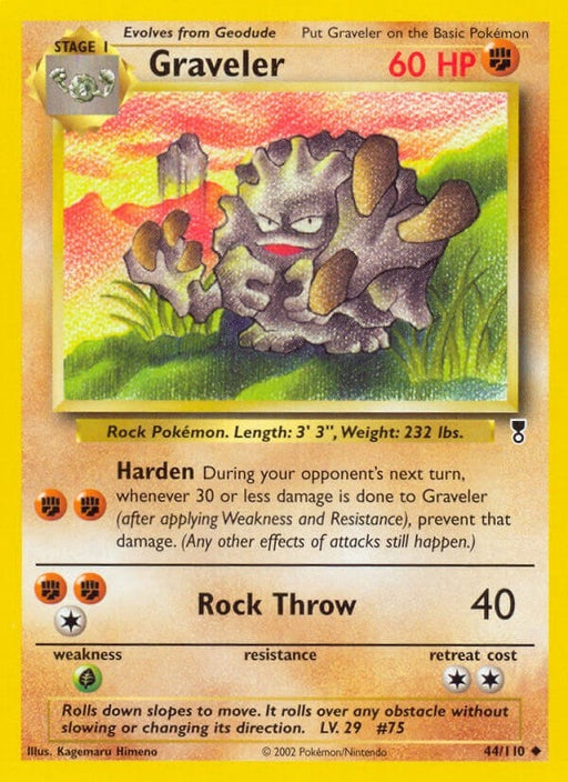 Image for Graveler (044/110) (Reverse Holofoil) [Legendary Collection] - Pokemon