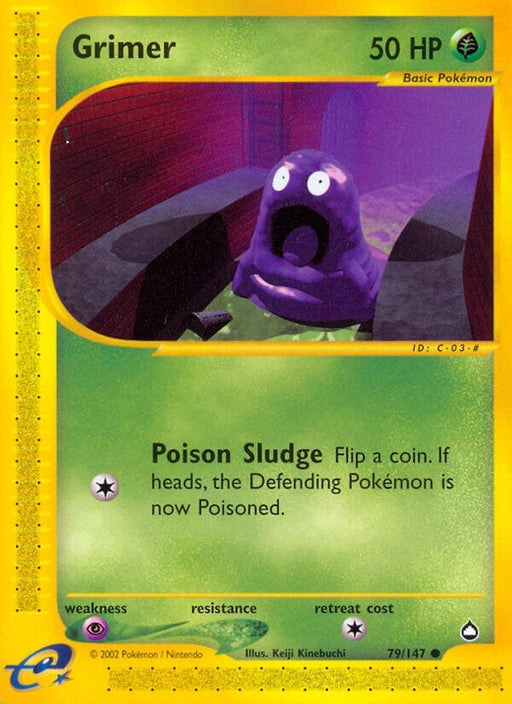 Image for Grimer (079/147) (Reverse Holofoil) [Aquapolis] - Pokemon