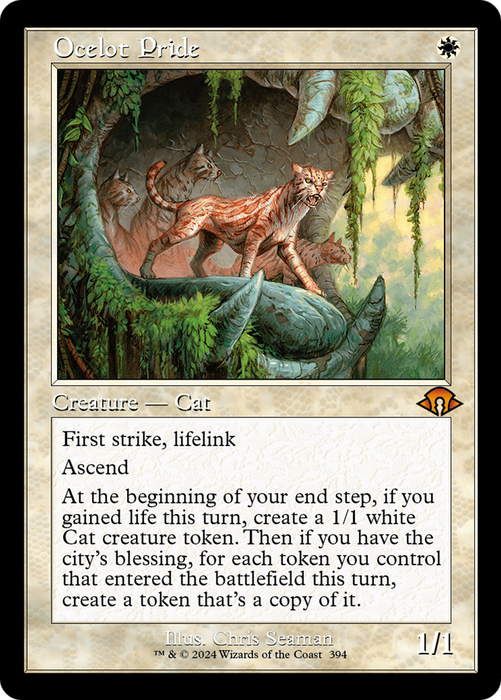 Ocelot Pride [MH3-394] Foil - Modern Horizons 3