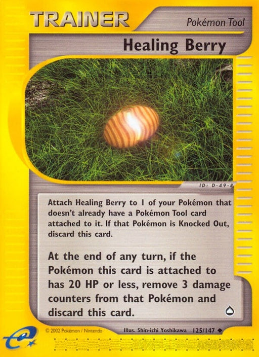 Image for Healing Berry (125/147) [Aquapolis] - Pokemon