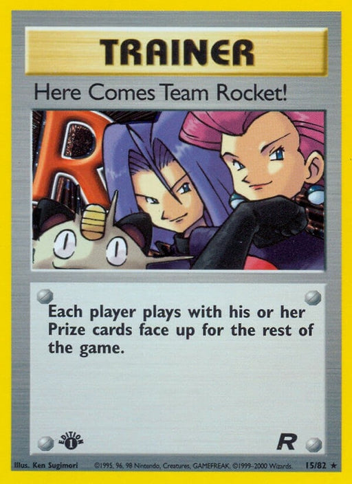Image for Here Comes Team Rocket! (15) (15/82) (Unlimited Holofoil) [Team Rocket] - Pokemon