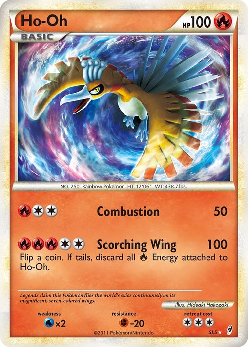 Image for Ho-Oh (Shiny) (SL5) (Holofoil) [Call of Legends] - Pokemon