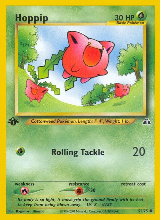 Image for Hoppip (55/75) (1st Edition) [Neo Discovery] - Pokemon