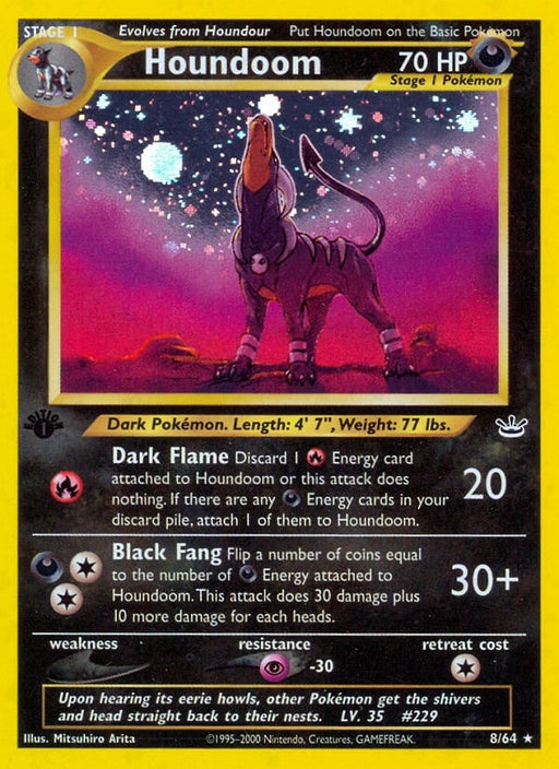 Image for Houndoom (08/64) (Unlimited Holofoil) [Neo Revelation] - Pokemon